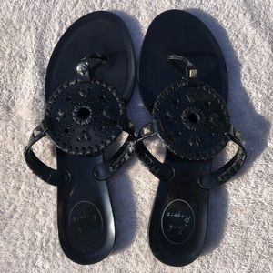 Black Jack Rogers Georgica Jelly Sandal